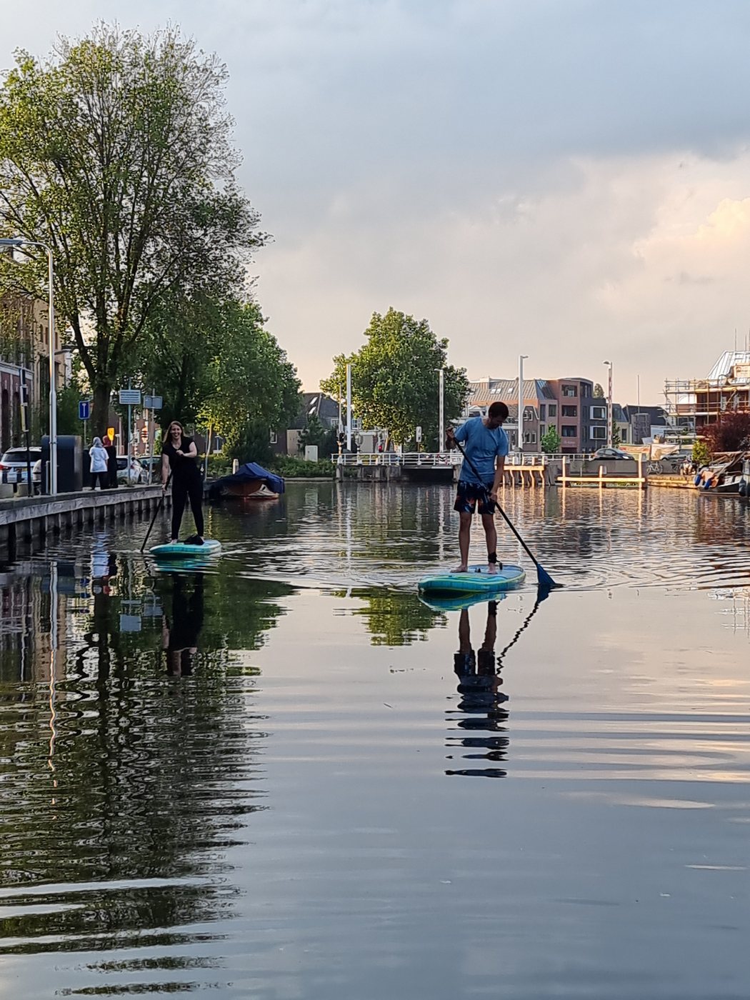 Avond op het water